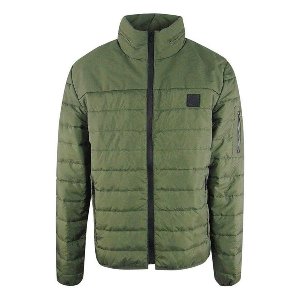 Ice Iceberg Mens Plain Padded Jacket / Green